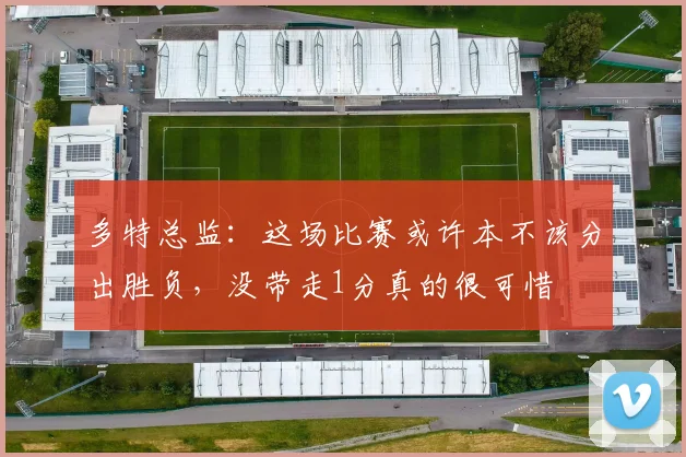 多特总监：这场比赛或许本不该分出胜负，没带走1分真的很可惜